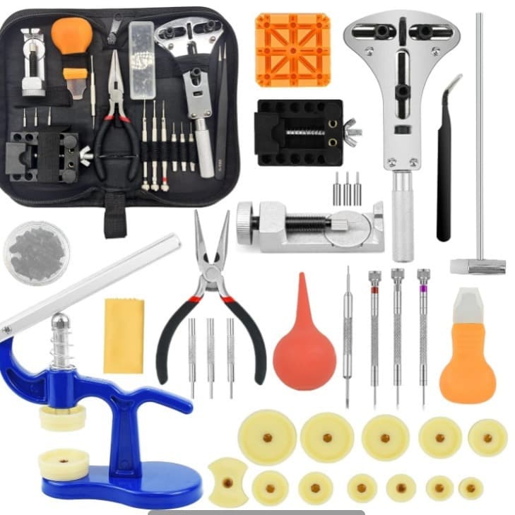 Watch Repair Tool Kit 147-Piece Set Watch Maintenance Disassembly Tool Home Hardware Combination