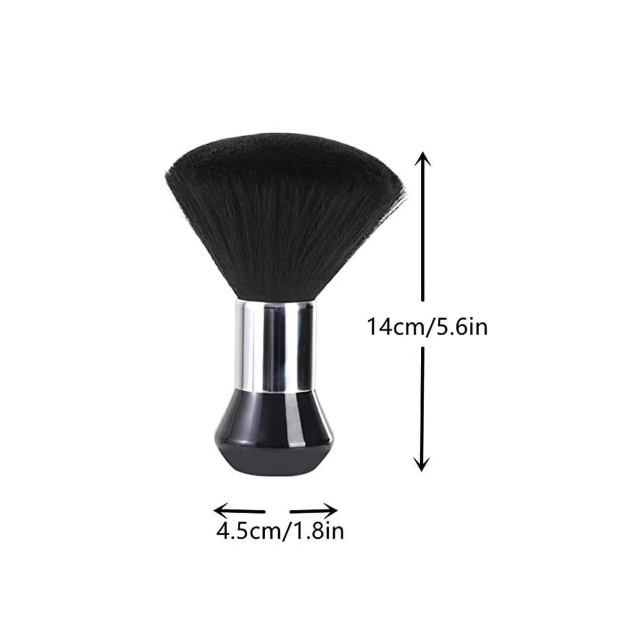 Cross-border New Barber Special Brush Hairdressing Brush Kids Hair Sweeping Cleaning Brush Broken Hair Brush Large Crystal Brush