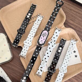 Polka Dot Heart Star Band Compatible with Xiaomi Watch S5/S4, Watch S3, Watch 5, Xiaomi Color