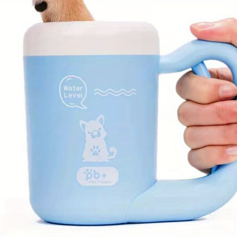 2026 New Cross-border Drop Shipping Durable Plastic Silicone Pet Paw Washer Cup