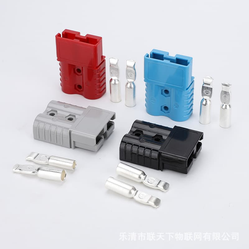 120A compatible Anderson plug electric forklift lithium battery high current fast connector energy storage terminal block