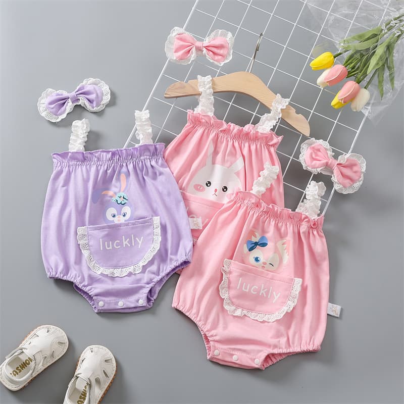 Baby Summer Thin Sling Bag Newborn Clothes Triangular Harness Full Moon Baby Girl Summer Clothing Climbing Clothes