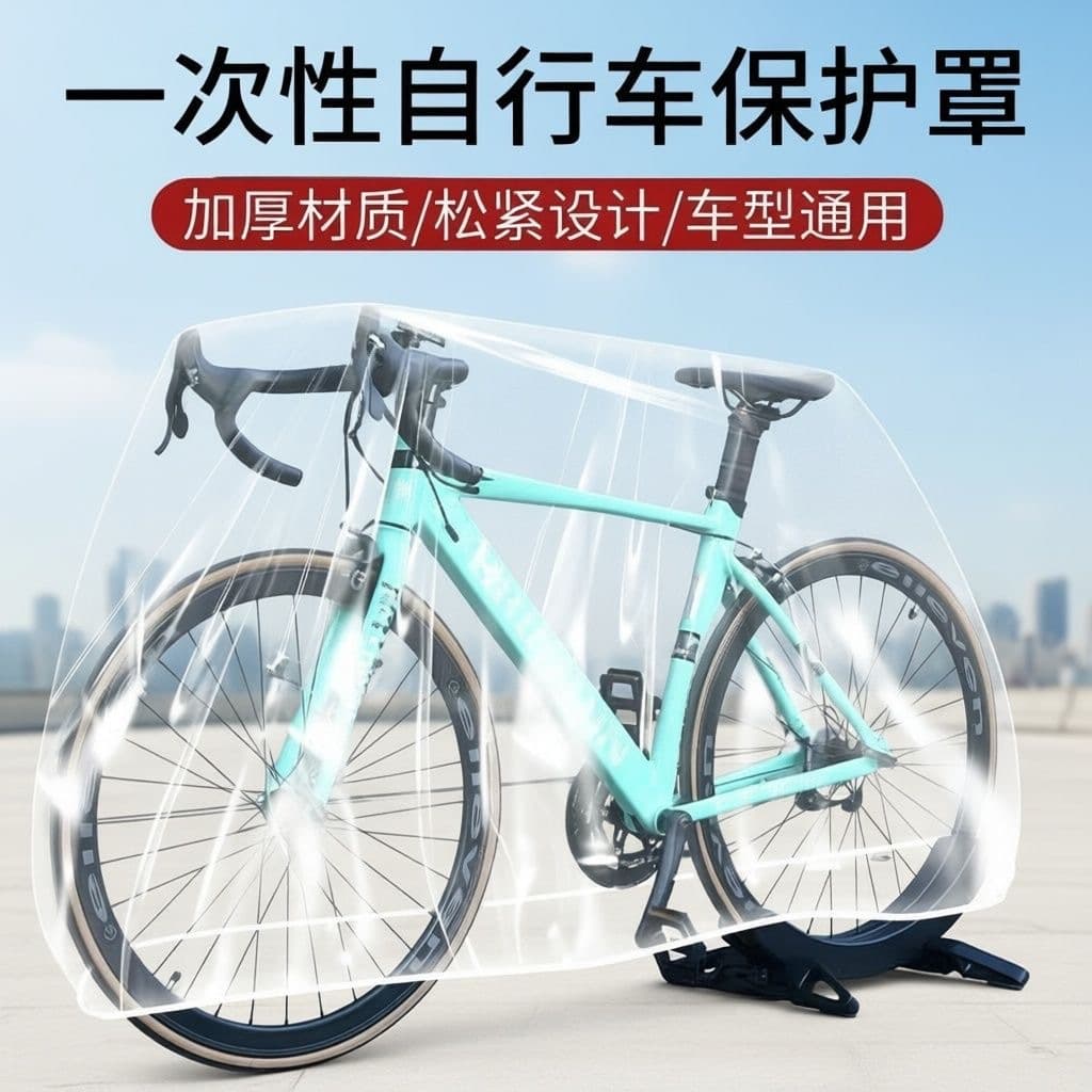 Electric Vehicle Rain Cover, Disposable Transparent Sunscreen Cover, Scooter Rain Cover, Bicycle Motorcycle Dust Cover
