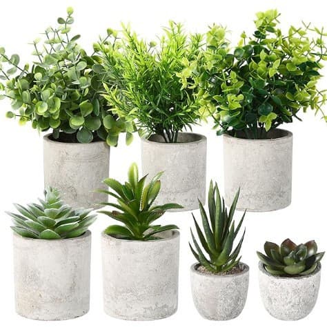 Best-selling Artificial Eucalyptus Potted Plant Desktop Decoration Green Plant for Home Office, Factory Wholesale for Amazon Cross-border