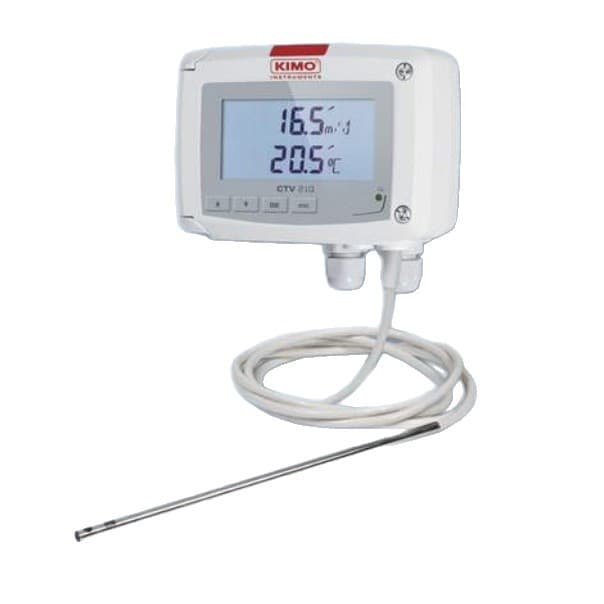 France KIMO CTV114 Split Hot Wire Wind Speed Transmitter with Digital Display