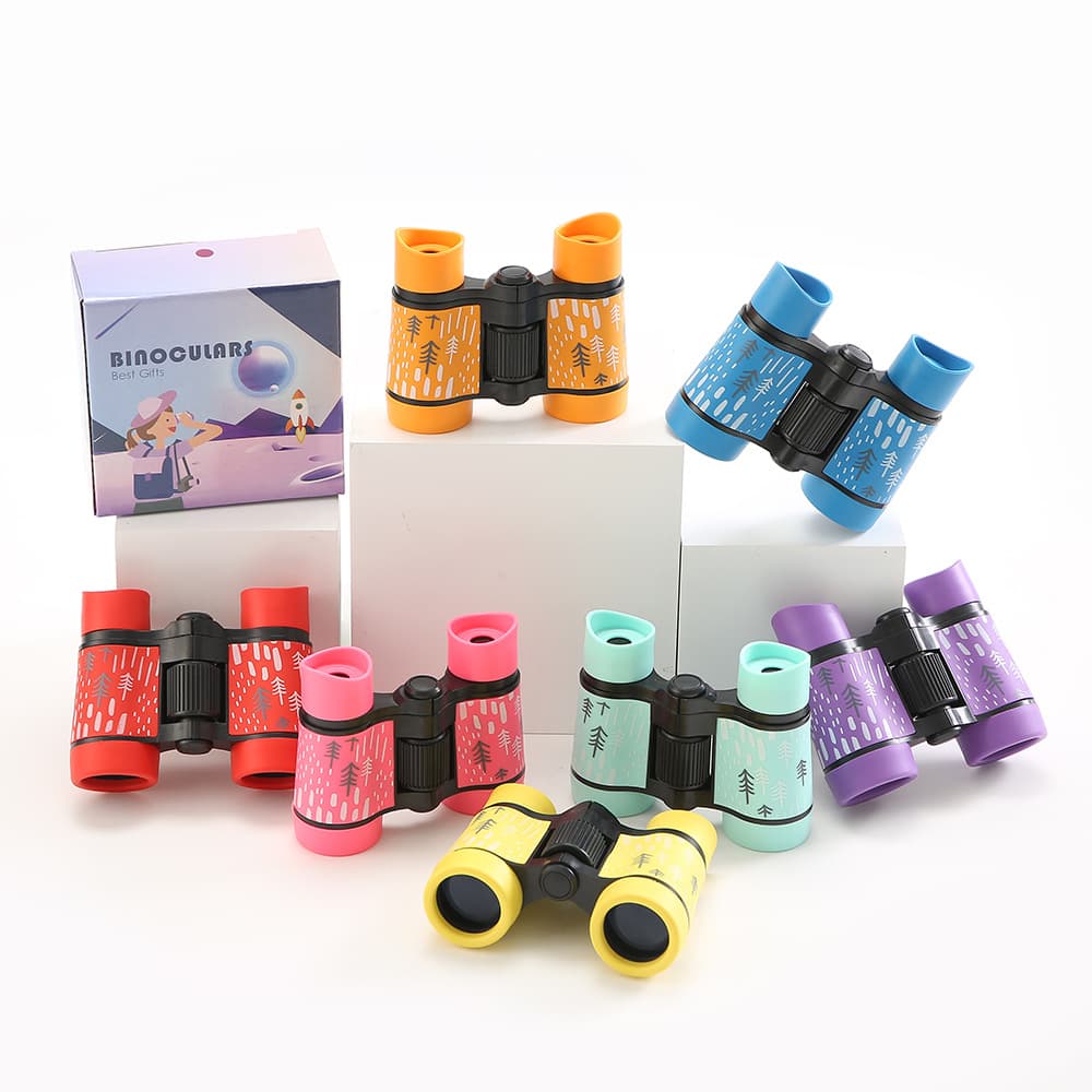 Factory wholesale binoculars 4X30 assorted colors children's toy telescope gift telescope wholesale