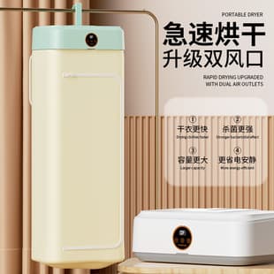 Rainy Season Essential Clothes Dryer, Home Use, Wall-Mounted No Drilling, Baby Dorm Foldable