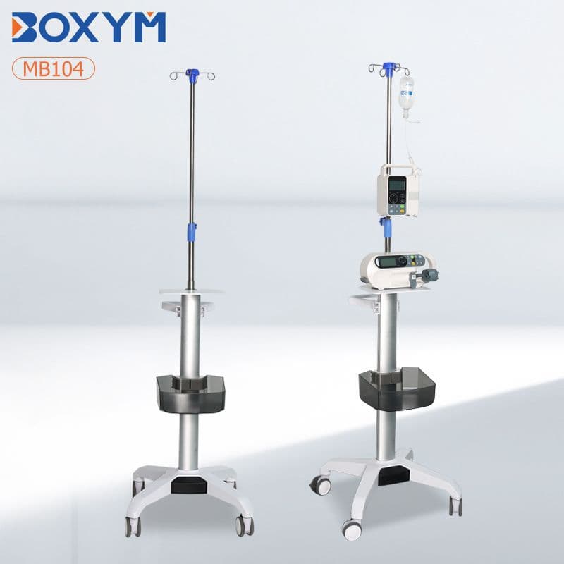 Infusion Pump Cart Injection Pump Cart High-Flow Respiratory Humidification Therapy Cart Mindray Infusion System Cart