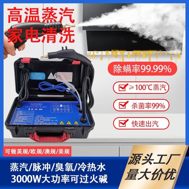 Professional High-Pressure Steam Cleaner Air Conditioner Cleaning Machine Oil Fume Machine Household Appliance Home Cleaning