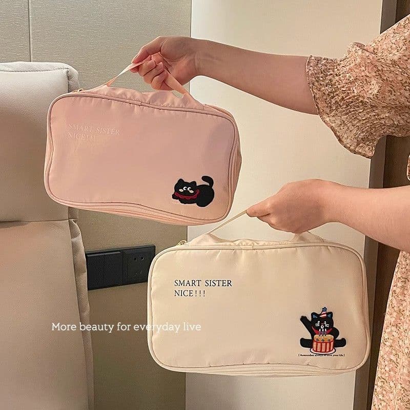 3-in-1 underwear storage bag, travel bra storage bag, travel panty lingerie and socks organizer bag