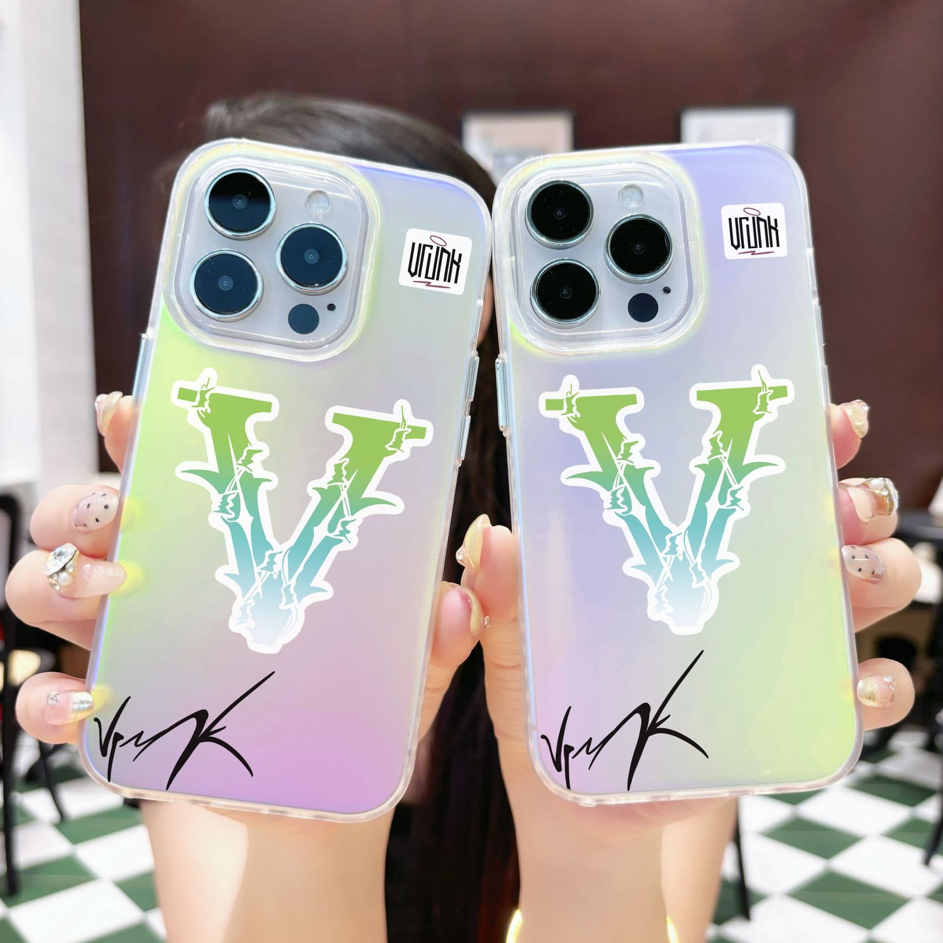 Compatible with iPhone 16 Case iPhone 15 Pro Max 13 11 12 14 VRUNK Cross-border Chameleon IMD
