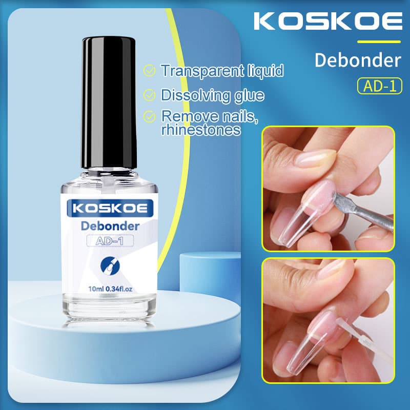Koskoe Wearable Nail Special Glue Remover Glue Remover Nail Remover Water Glue Softener Dissolving Agent