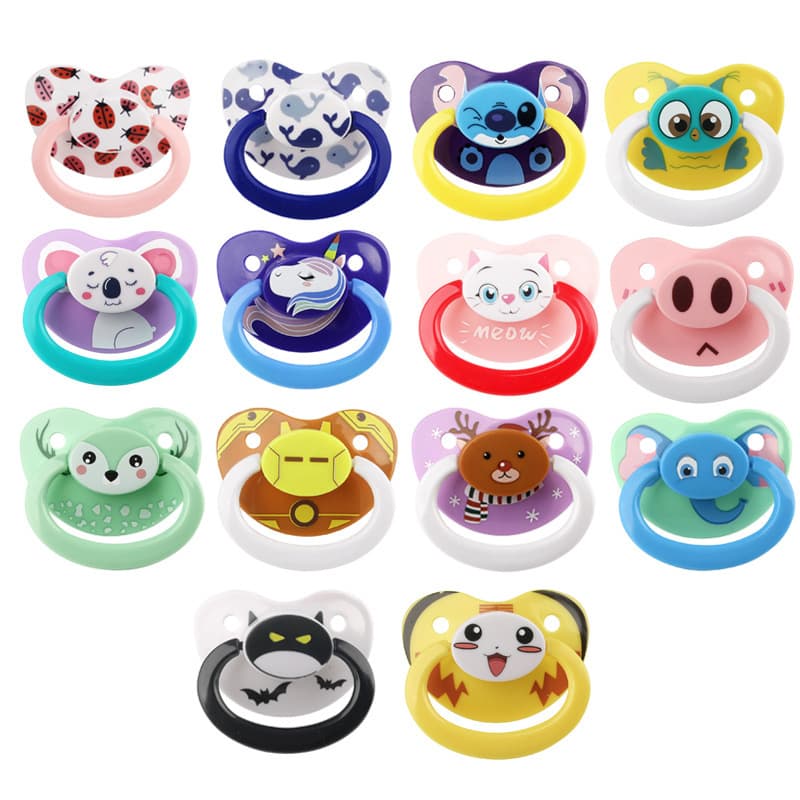 Adult pacifier for play, DIY European and American style ABDL cartoon pacifier