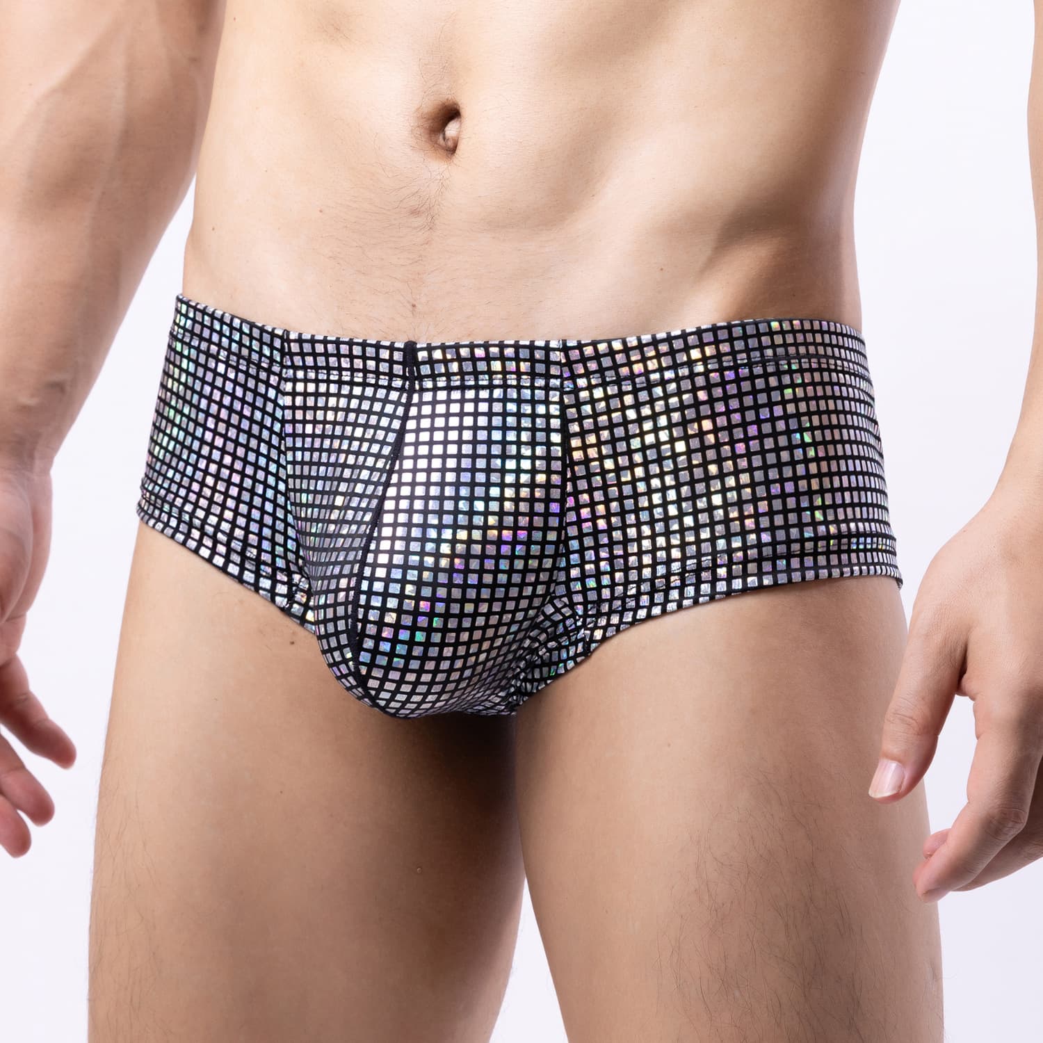 Cross-border Men's Sexy Briefs Boxer Underwear Seductive Low-Rise Trunks D211