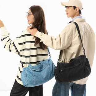 New Retro Denim Travel Bag Large Capacity Premium Sense Shoulder Bag Sweet Casual Crossbody Bag Storage Gym Bag