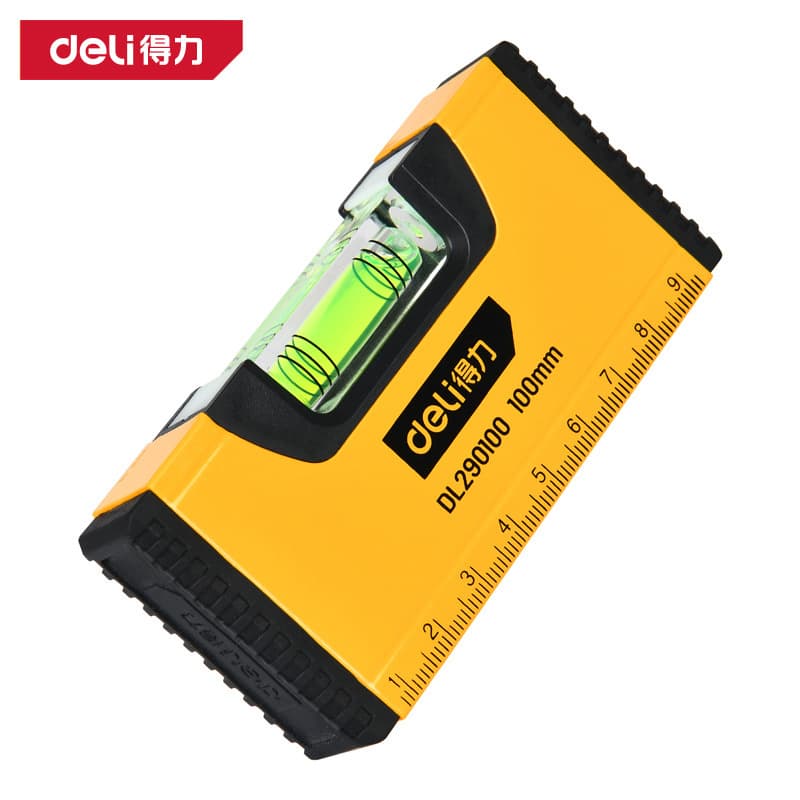 deli DL290100 Spirit Level 100mm Mini