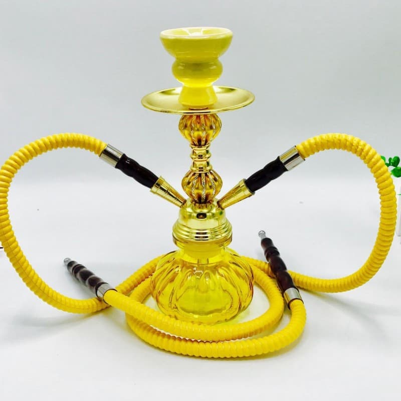 Hookah Set Complete Small Home Glass Hookah Pipe Fruit Flavored Tobacco Paste