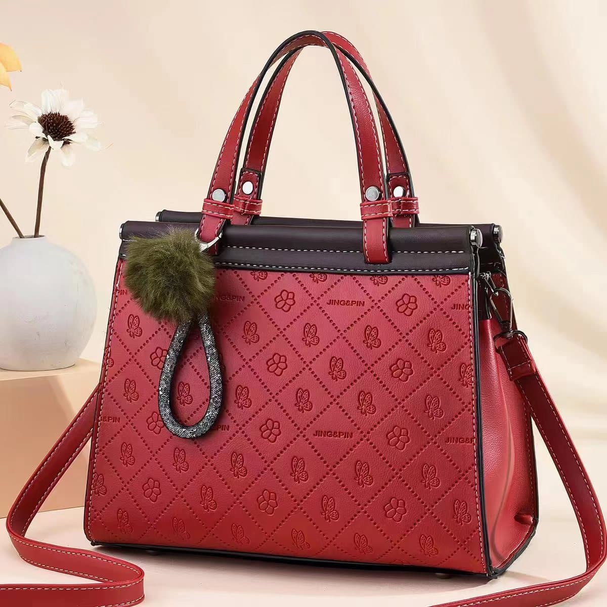 Butterfly Bag Large Capacity Tote Women's Crossbody Bag New Fashion Shoulder Bag Textured Ladies Handbag