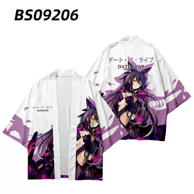 Date A Live peripherals Haori Tokisaki Kuang Sangokawa Kotori anime two-dimensional COS method kimono cloak