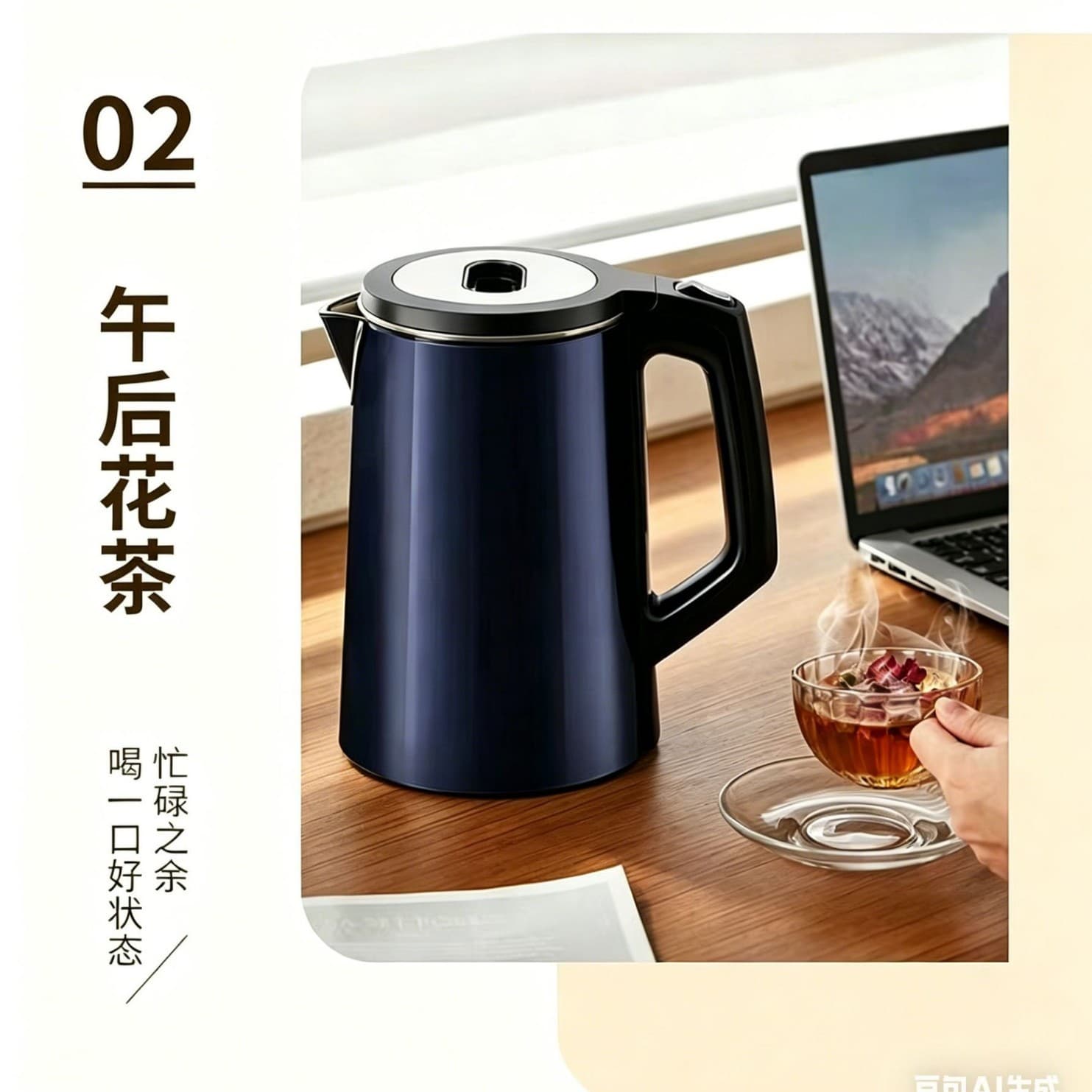 Electric Kettle with Keep-Warm Function, Water Boiler, Student Dormitory & Home Use