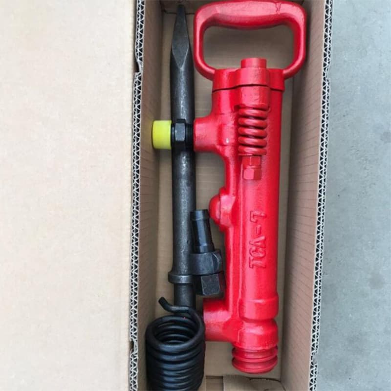 TCA-7 Pneumatic Pick, Handheld TCA-7 for Concrete and Rock Breaking, Small Pneumatic Pick