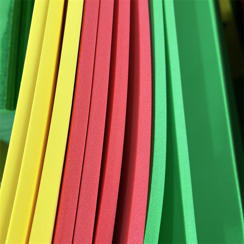 Supply of 38-degree EVA foam packaging lining and inserts, cut EVA foam boards, high-density high-elastic material processing.