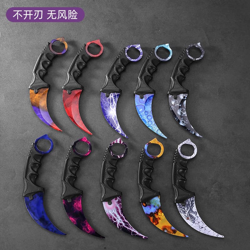 Source Factory CSGO Counter-Strike Global Offensive Game Wolf Knife Unsharpened Claw Knife Portable Knife Unmodeled Cool Model