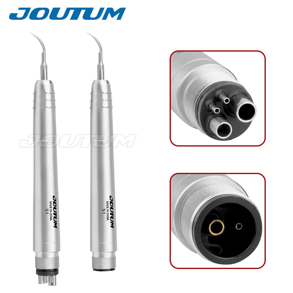 Dental Oral Pneumatic Scaling Machine Low Noise with 3 Working Tips 2/4 Holes E-commerce Wholesale