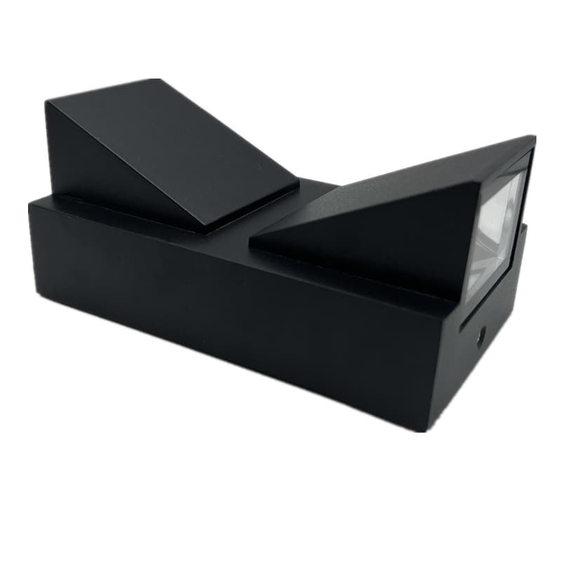 Outdoor wall lamp, waterproof exterior wall light, top and bottom illumination, double head, single head wall washer light, new Chinese style outdoor light, square single K double K.