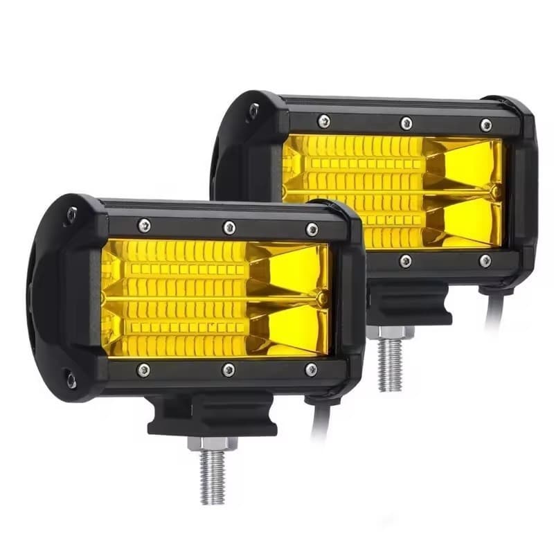 Cross-border Car LED Work Light 4 Inch 60W Triple Row Off-Road Driving Light Car Lamp