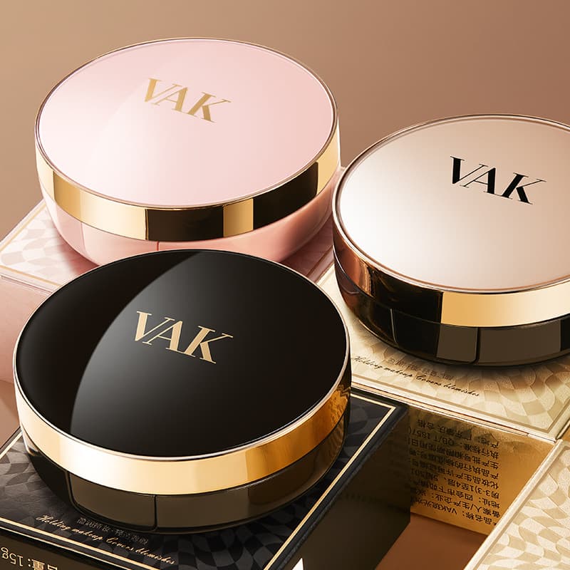VAK Soft Mist Concealer Lasting Cushion Cream BB Cream Natural Concealer Primer Nude Makeup Modify Skin Color Makeup Cosmetics