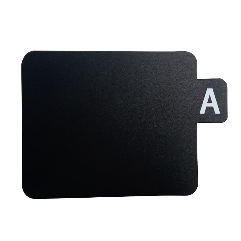 26-Letter Black PP Book Shelf Label Index Card Library Book Tag PP Index Sign Cross-border Drop Shipping