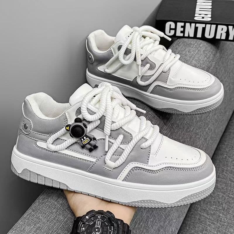 Men's Shoes 2025 Summer New Trendy Versatile Sports Skate Shoes Casual Youth Thick Sole Niche Fashion Shoes