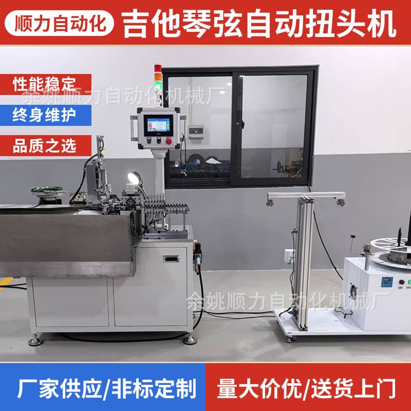 Factory Supply Guitar String Automatic Twisting Machine, Musical Instrument Processing Machinery, Non-Standard Automation Equipment
