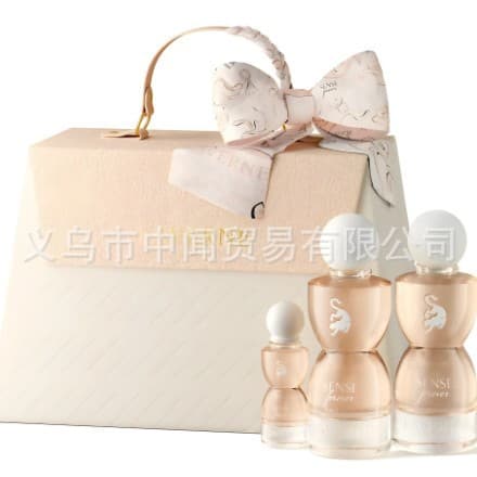 LAVERNE SENSE High Quality White Bag Set Women's Perfume Dubai Middle East Arabian Long Lasting Fragrance