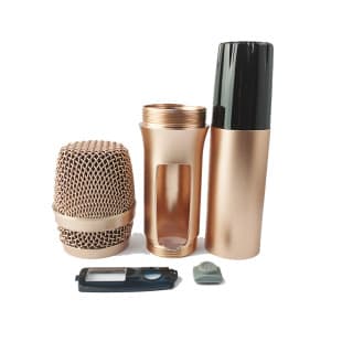 M50 Wireless Microphone Shell Microphone Tube Body Mic Shell Mic Tube Metal Shell M5 Microphone KTV Microphone Accessories New