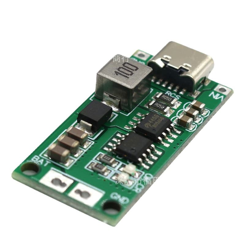 2S 3S 4S Lithium Ion Battery Charger Protection Board Type-C USB Boost Charging Board DC 3-5V