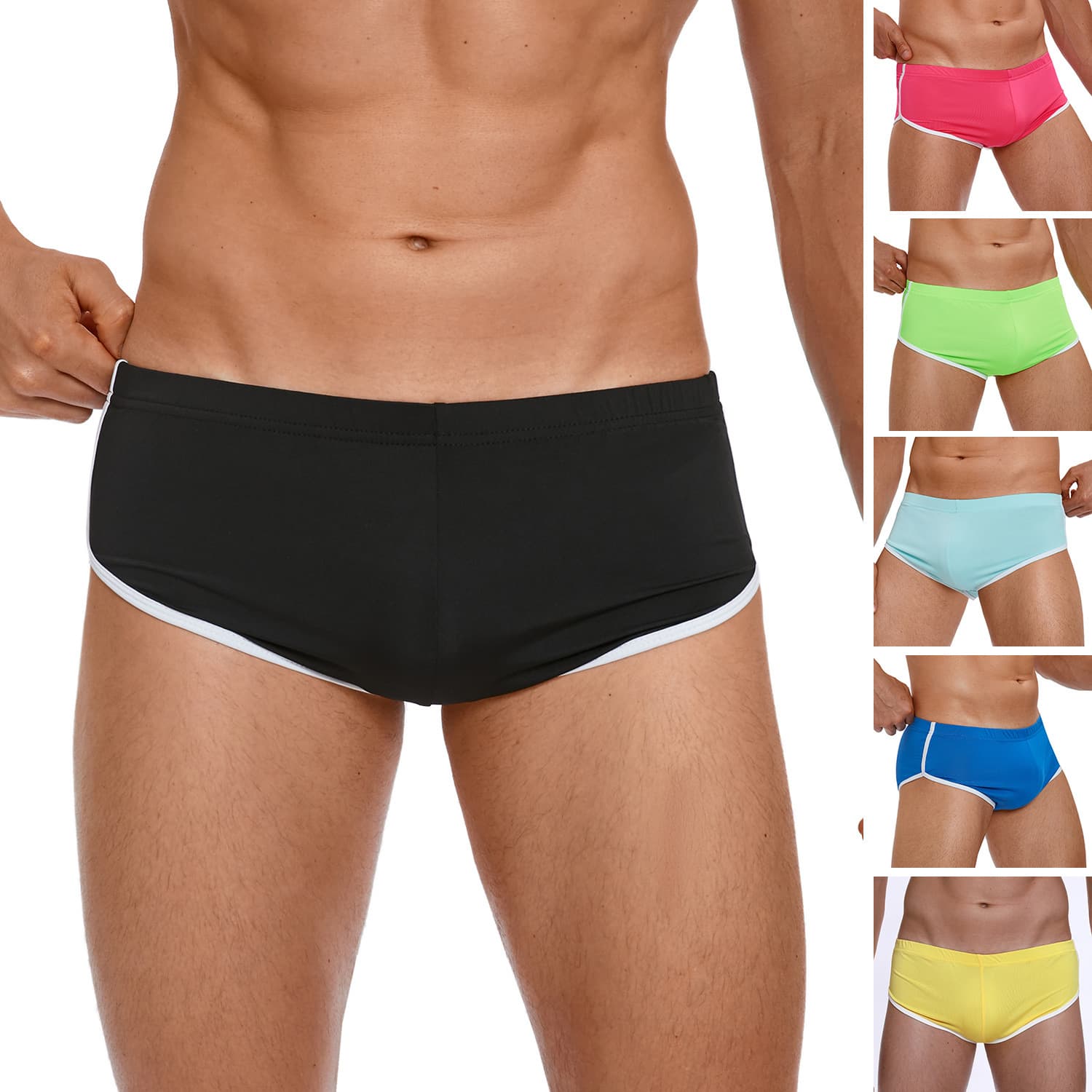 Men's Sporty Short Shorts Running Hot Shorts Elastic Casual Shorts Bar Performance Clothes Cross-Border New Summer Shorts