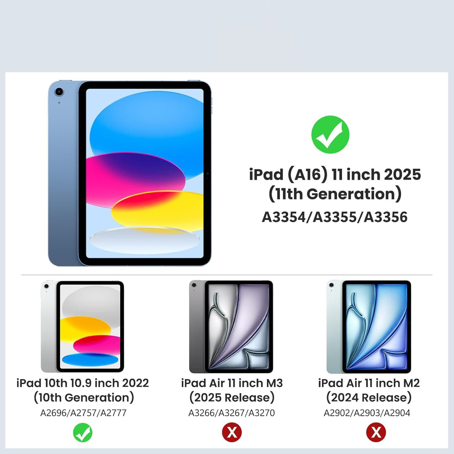 iPad 10 Tablet Case 10.9 Inch Tri-Fold Semi-Transparent PC Transparent Frosted Shell iPad Mini 6/7 Case