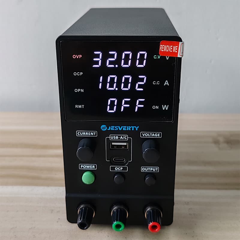 QJE Precision DC Regulated Power Supply PS3005 Adjustable Power Supply 30V 60V 5A 10A Adjustable Power Supply PS3005N