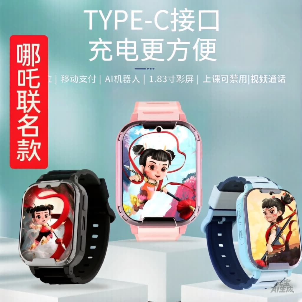 Elementary school student genius children's phone watch 5G full network smart WiFi positioning watch card video call
