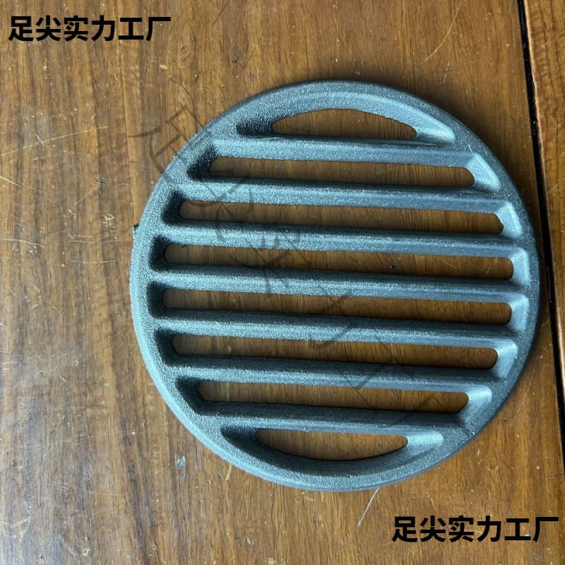 Furnace bottom pig iron high temperature resistant cast iron furnace grate pig iron round burn-proof accessories wood stove stove bridge square