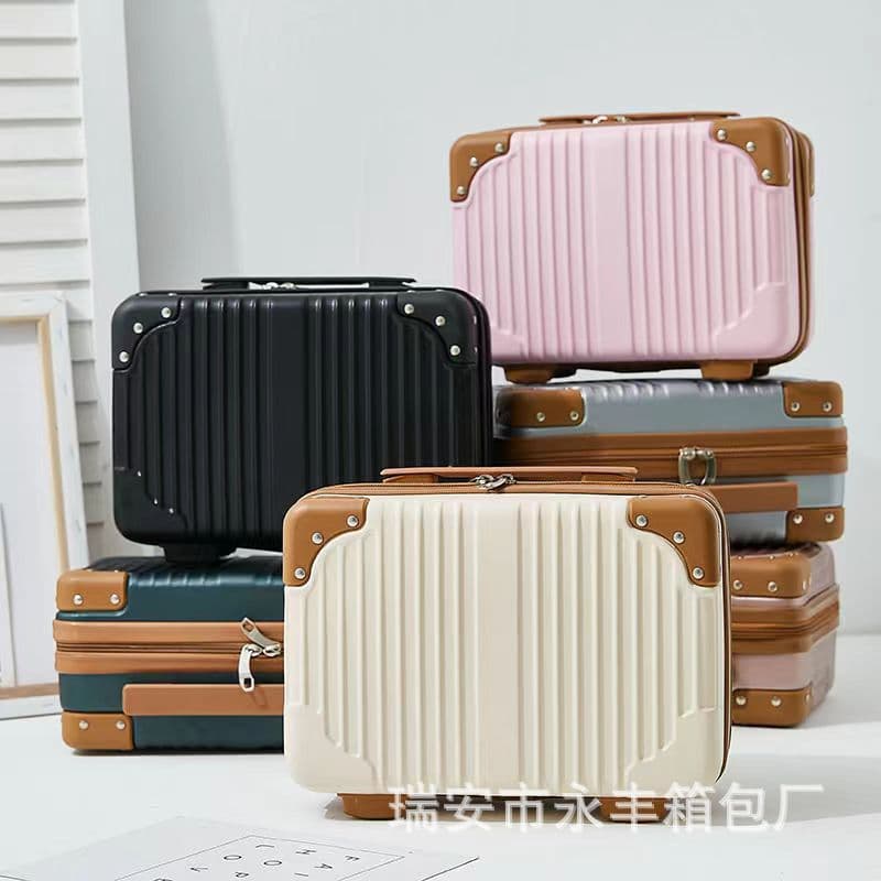 【Small Batch Wholesale】Business Corner-Protected Handheld Case, Fashion ABS Zipper Case【50+ Pieces Free Shipping】