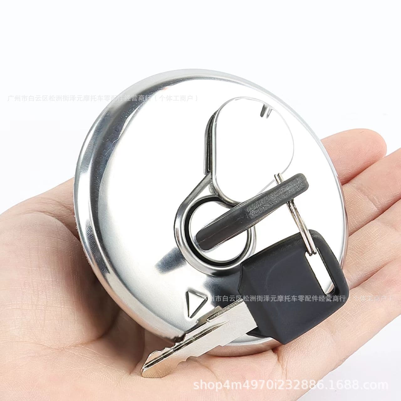 Fuel Tank Lock Cap for GN125, National II Fuel Cap HJ125-8C, Protection Cover, GN125 Fuel Cap
