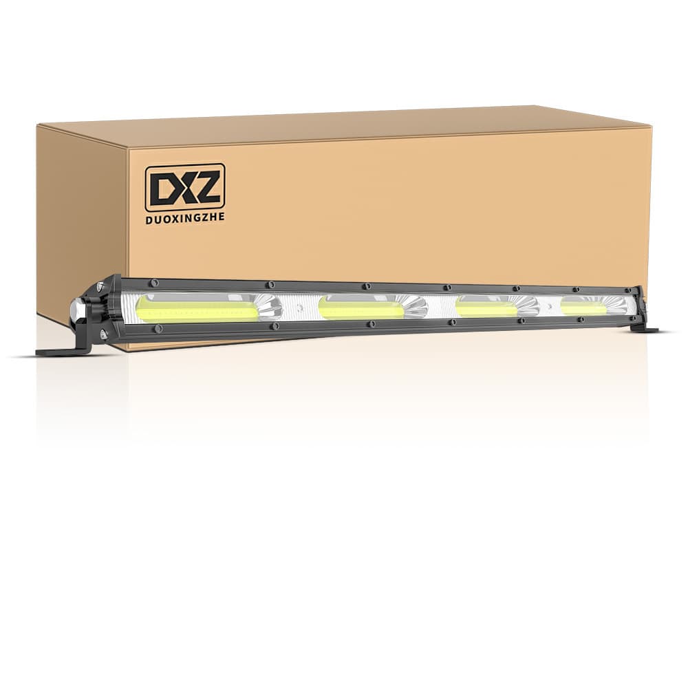 Car LED strip light ultra-thin COB small single row 13-inch 36W driving off-road spotlight led bar light