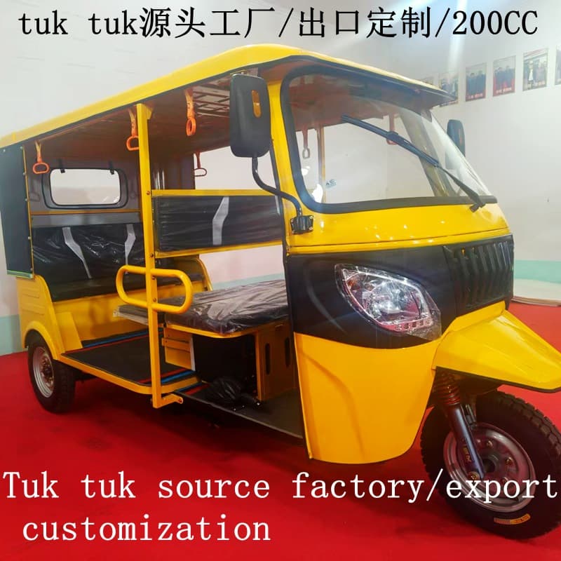 tuk tuk r fuel powered 200CC passenger transport export tuk tuk tuk tuk Southeast Asia India operation