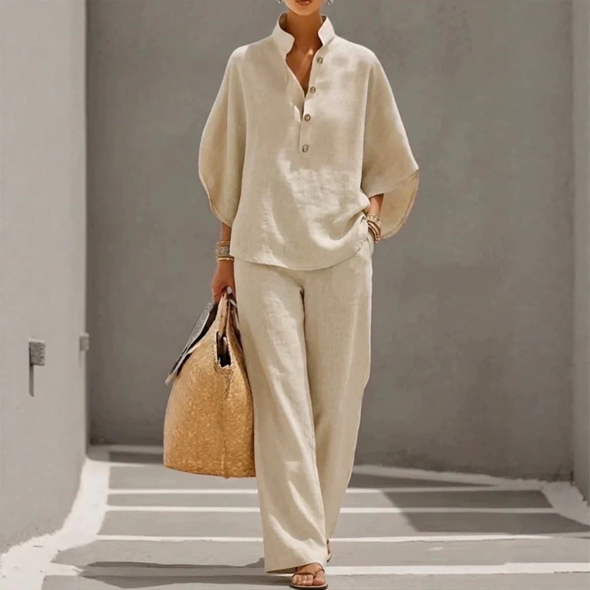 New Women's Blouse Set Casual Urban Outfit Dropshipping Women's Clothing for AliExpress Amazon 2026