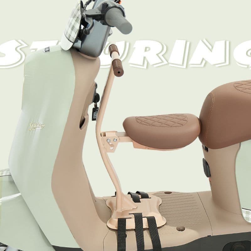 Electric scooter child seat front-mounted foldable universal battery-powered vehicle baby child safe motorcycle seat