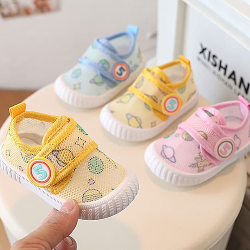 Drop Shipping Baby Shoes Children's Mesh Pre-Walking Shoes Baby Boy Shoes Girl Summer Mesh Shoes 0-3 Years Wholesale