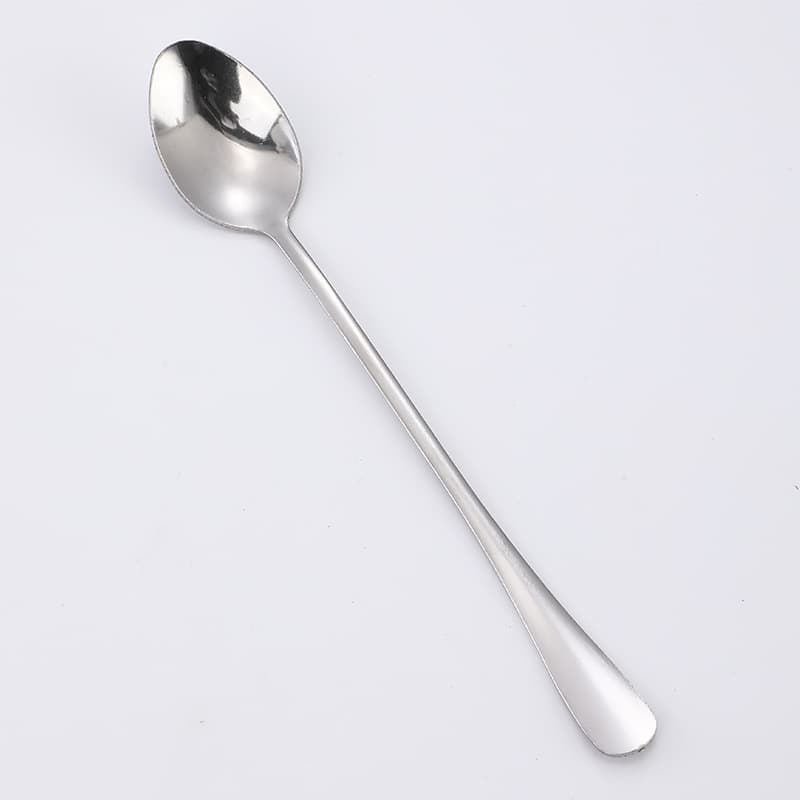 1010 Ice Cream Spoon Dessert Spoon with Extra Long Handle, Gift, Electric Rice Cooker, Stainless Steel Coffee